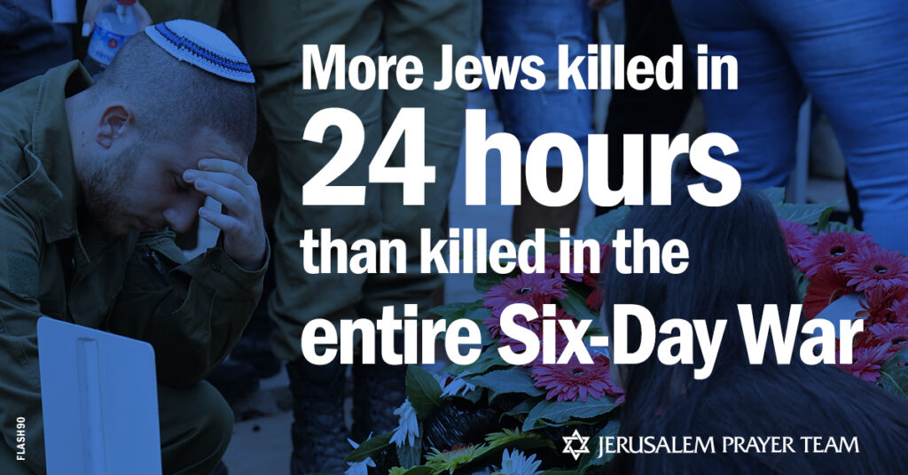 More Jews killed in 24 hours than in the entire Six-Day War